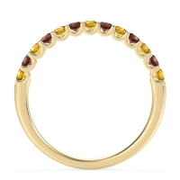 U Prong Half Eternity Shubra Band