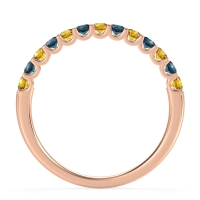 U Prong Half Eternity Shubra Band