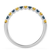 U Prong Half Eternity Shubra Band