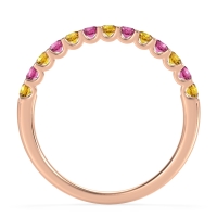 U Prong Half Eternity Shubra Band