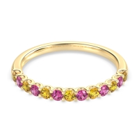 U Prong Half Eternity Shubra Band