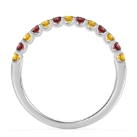 U Prong Half Eternity Shubra Band