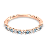 U Prong Half Eternity Shubra Band