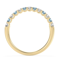 U Prong Half Eternity Shubra Band