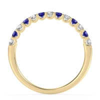 U Prong Half Eternity Shubra Band