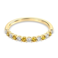 U Prong Half Eternity Shubra Band