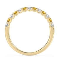 U Prong Half Eternity Shubra Band