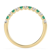 U Prong Half Eternity Shubra Band