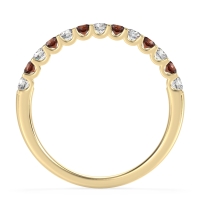 U Prong Half Eternity Shubra Band