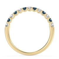 U Prong Half Eternity Shubra Band
