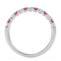 U Prong Half Eternity Shubra Band