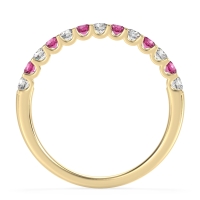 U Prong Half Eternity Shubra Band