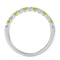 U Prong Half Eternity Shubra Band