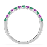 U Prong Half Eternity Shubra Band