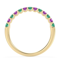 U Prong Half Eternity Shubra Band