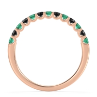 U Prong Half Eternity Shubra Band
