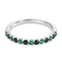 U Prong Half Eternity Shubra Band