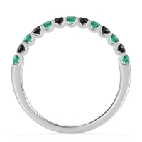 U Prong Half Eternity Shubra Band