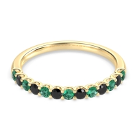 U Prong Half Eternity Shubra Band