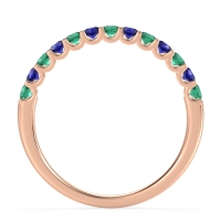 U Prong Half Eternity Shubra Band