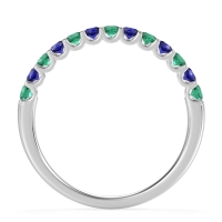 U Prong Half Eternity Shubra Band