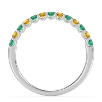 U Prong Half Eternity Shubra Band