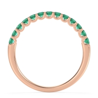 U Prong Half Eternity Shubra Band
