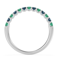 U Prong Half Eternity Shubra Band