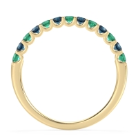 U Prong Half Eternity Shubra Band