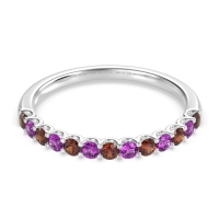 U Prong Half Eternity Shubra Band