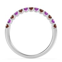 U Prong Half Eternity Shubra Band