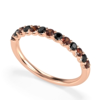U Prong Half Eternity Shubra Band