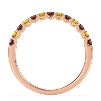U Prong Half Eternity Shubra Band