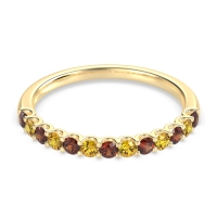 U Prong Half Eternity Shubra Band