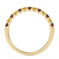 U Prong Half Eternity Shubra Band