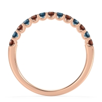 U Prong Half Eternity Shubra Band