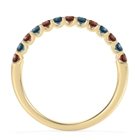 U Prong Half Eternity Shubra Band