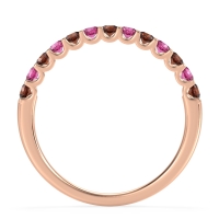 U Prong Half Eternity Shubra Band