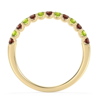 U Prong Half Eternity Shubra Band