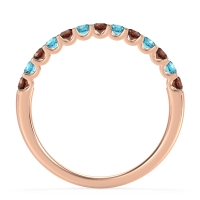 U Prong Half Eternity Shubra Band