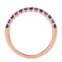 U Prong Half Eternity Shubra Band