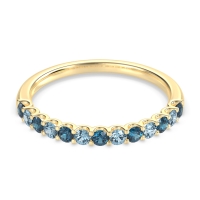 U Prong Half Eternity Shubra Band