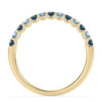 U Prong Half Eternity Shubra Band