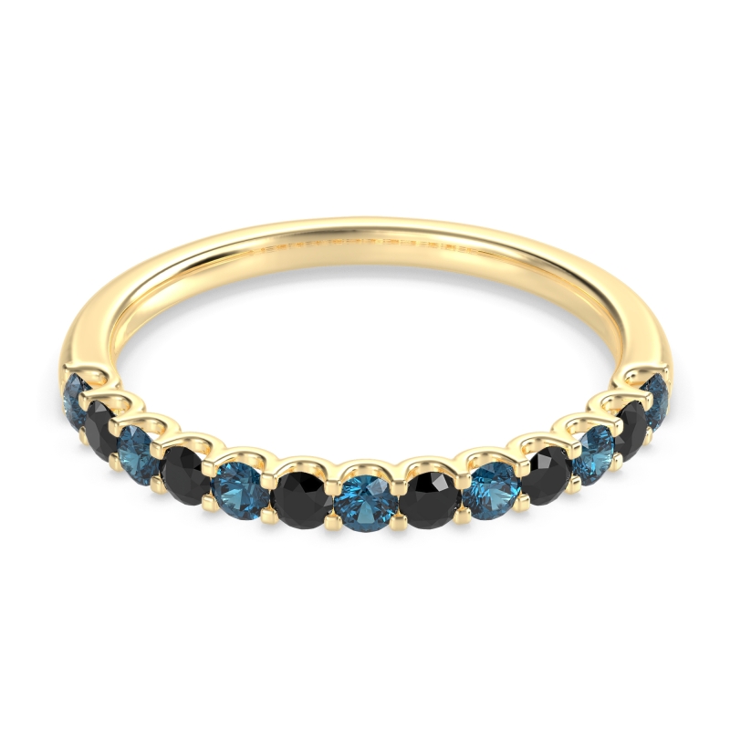 U Prong Half Eternity Shubra Band