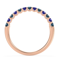 U Prong Half Eternity Shubra Band