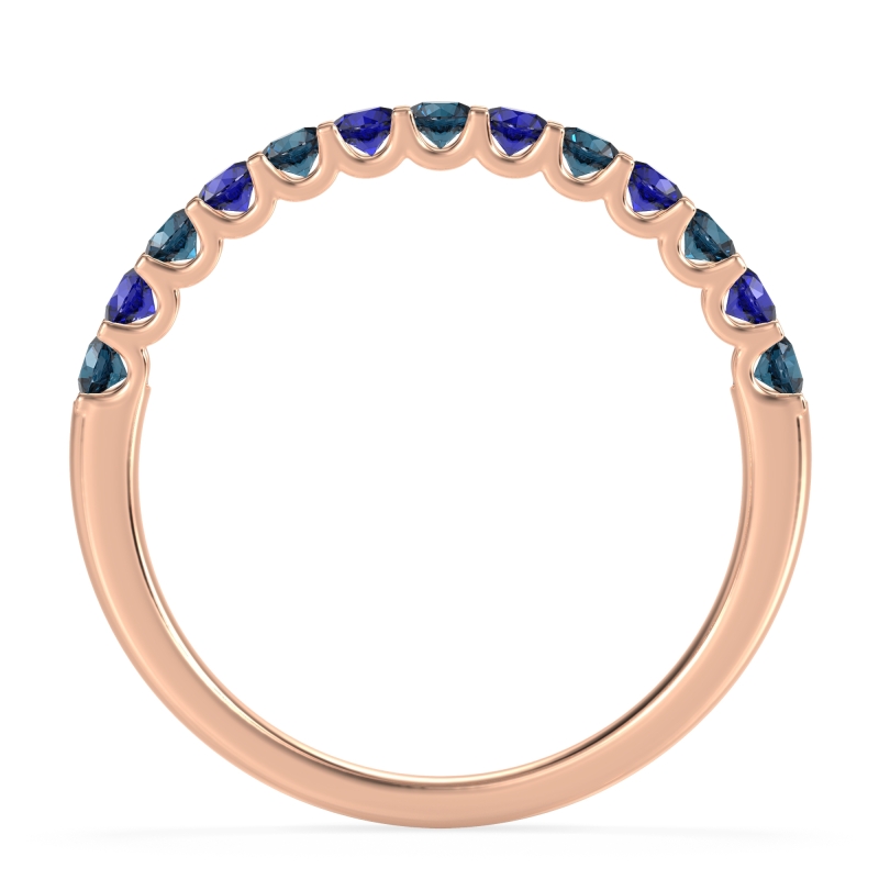 U Prong Half Eternity Shubra Band