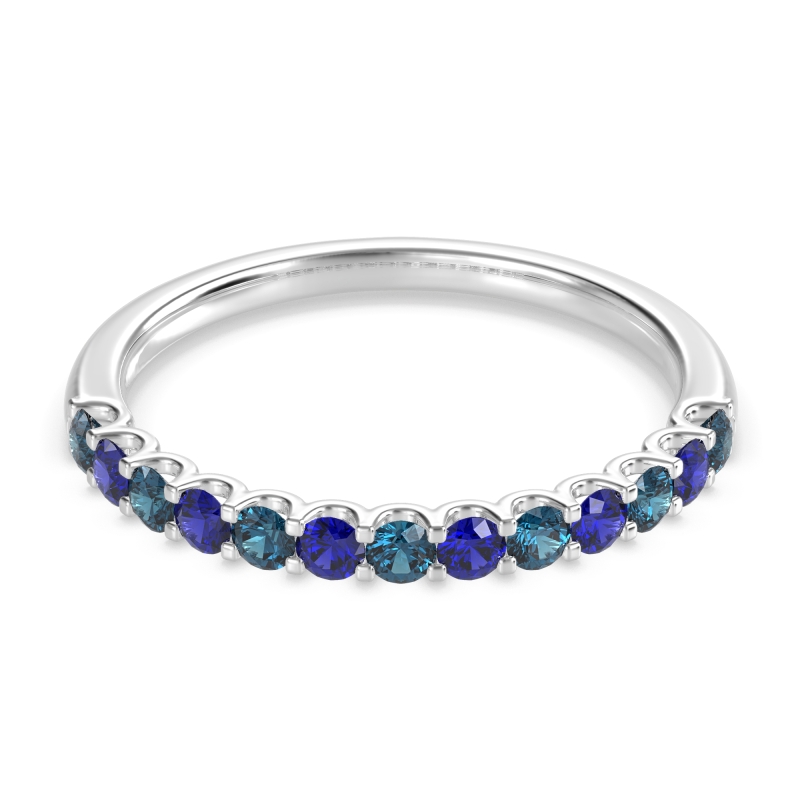 U Prong Half Eternity Shubra Band