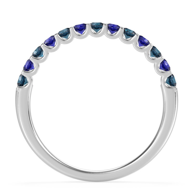 U Prong Half Eternity Shubra Band