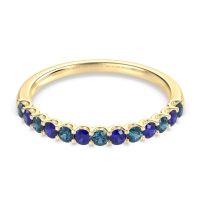 U Prong Half Eternity Shubra Band