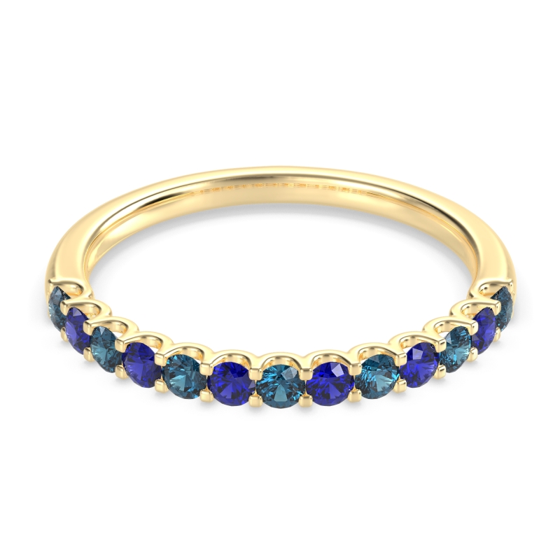 U Prong Half Eternity Shubra Band